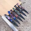 The new Boston 203A folding fruit knife is a stainless steel high-hardness self-defense knife and an outdoor survival tool details Picture